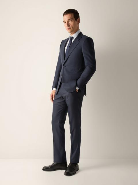 ZEGNA NAVY BLUE TROFEO 15MILMIL15 WOOL SUIT