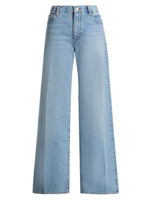 FRAME Women's The Off Duty Stroll Straight-Leg Jeans - Frey