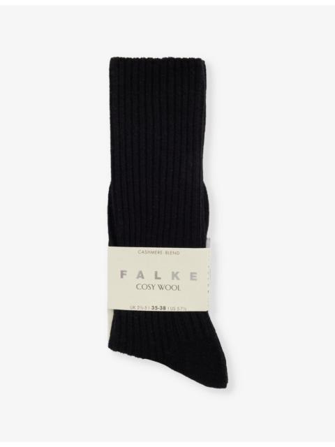 FALKE Cosy Wool ribbed knit socks