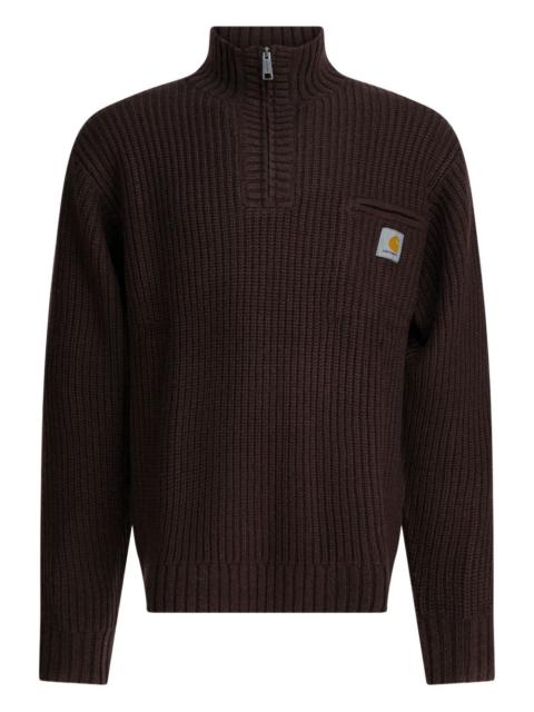 Carhartt Detroit ribbed zip sweater