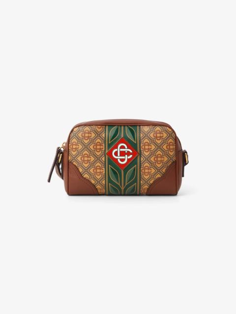 CASABLANCA Beige Monogram Crossbody Bag