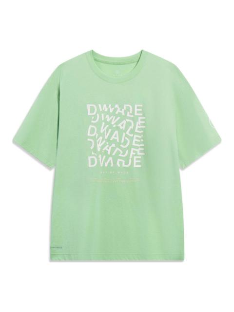 Li-Ning Way Of Wade Graphic At Dry Freeze T-shirt 'Green' AHST327-4