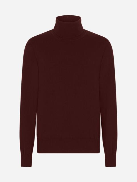 Dolce & Gabbana Cashmere turtle-neck sweater