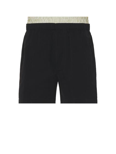 Bottega Veneta Tech Double Layer Swim Short