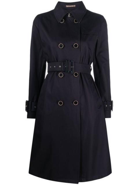 Herno belted double-breasted trench coat