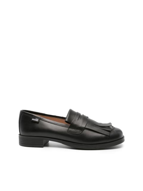 Moschino tassel-detail leather loafers