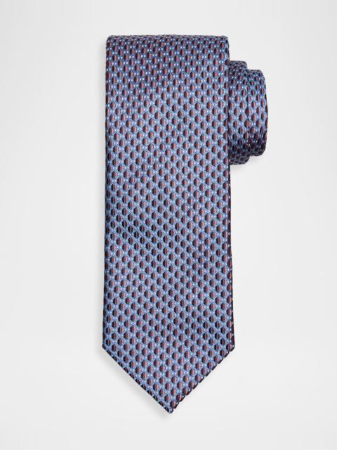Brioni Men & apos;s Micro-Jacquard Silk Tie