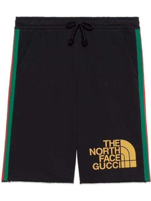 GUCCI x The North Face track shorts