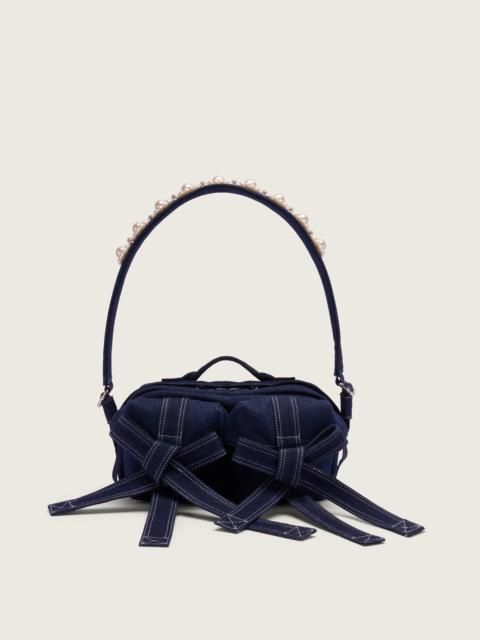 Simone Rocha Beaded Classic Bow Crossbody Bag