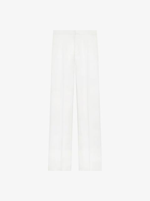 Givenchy TAILORED PANTS IN WOOL AND MOHAIR