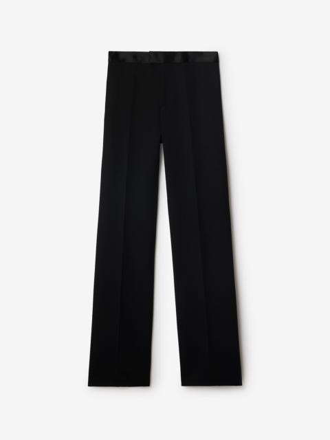 Wool Tuxedo Trousers