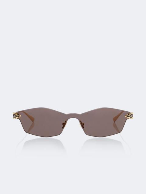 Cartier Panthère De Cartier rectangular sunglasses