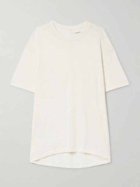 Another Tomorrow Boy Lyocell-jersey T-shirt Off-white