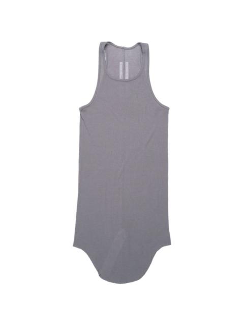 Rick Owens ribbed-knit curved-hem tank top