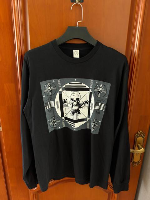 Chrome Hearts Chrome Hearts FOTI Skull Horseshoe Long Sleeve Top