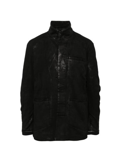 welt pockets jacket