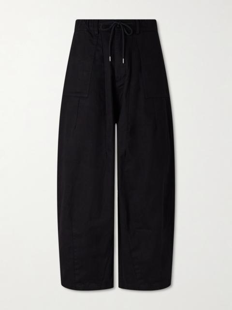 FrizmWORKS Wide-Leg Cotton-Twill Trousers