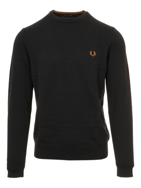 Fred Perry logo-detail crew-neck sweater