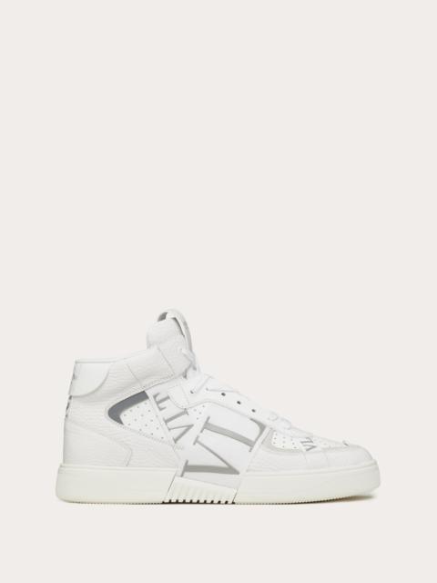 Valentino MID-TOP CALFSKIN VL7N SNEAKER WITH BANDS