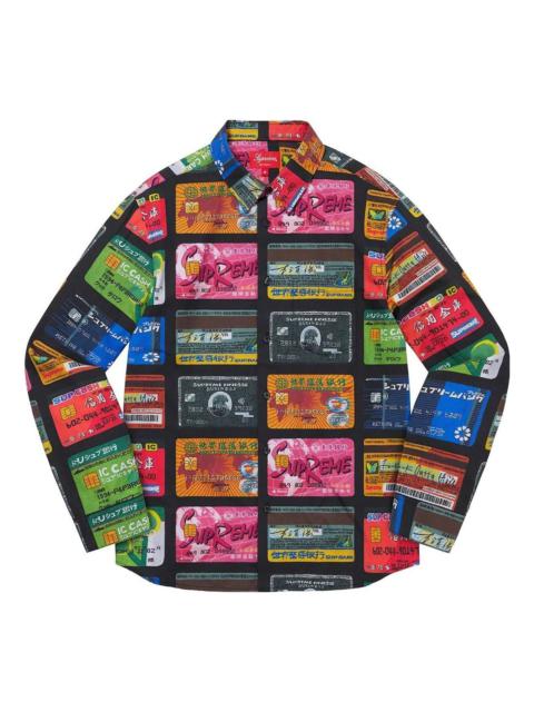 Supreme Supreme Credit Cards Shirt 'Multi-Color' SUP-SS22-867