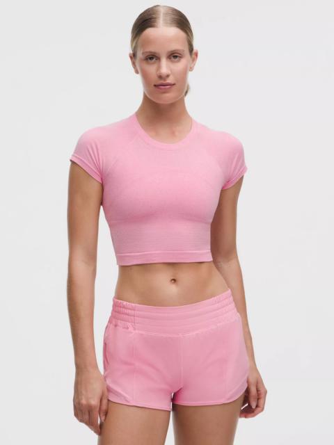 lululemon Swiftly Tech Cropped Short-Sleeve Shirt 2.0