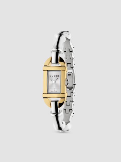 GUCCI Women's Bamboo 18K-Gold-Plated & Stainless Steel Bracelet Watch/17MM x 22MM - Two Tone