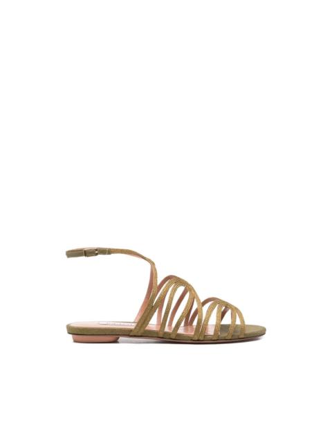 AQUAZZURA SERENADE SANDAL FLAT
