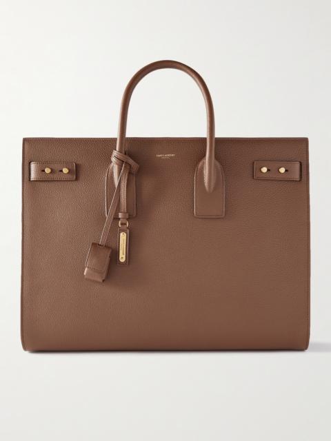 SAINT LAURENT Sac De Jour Large Full-Grain Leather Tote Bag