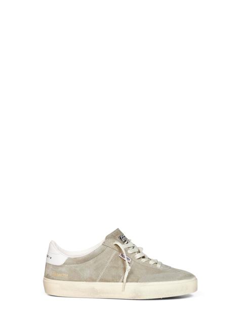 Golden Goose Taupe suede Soul Star sneakers