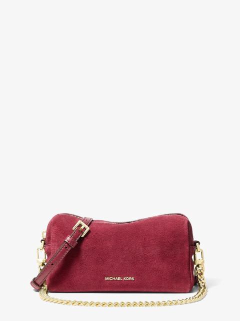 MICHAEL KORS Bryant Small Suede Convertible Crossbody Bag