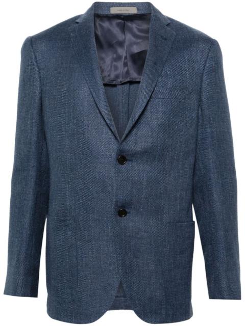 CORNELIANI single-breasted twill blazer