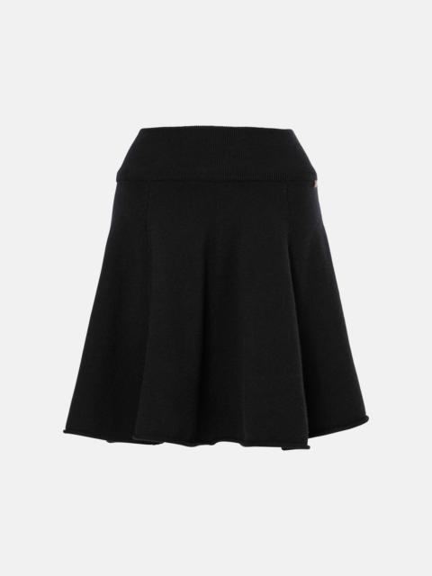 extreme cashmere N°379 Girl cashmere-blend miniskirt