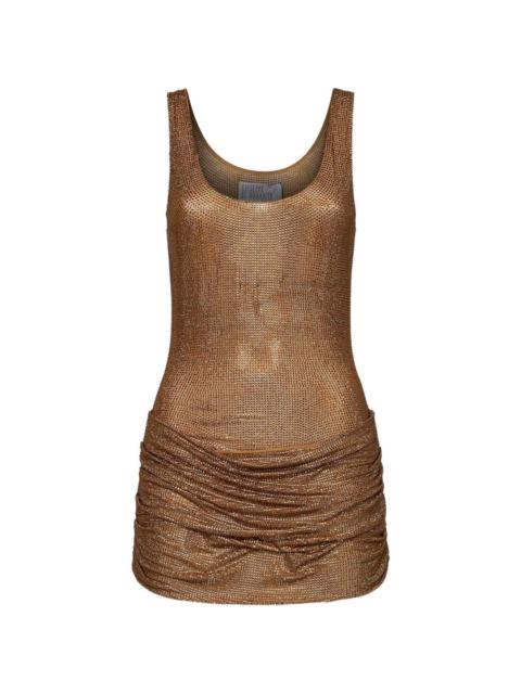GIUSEPPE DI MORABITO GIUSEPPE DI MORABITO Tulle minidress with crystals