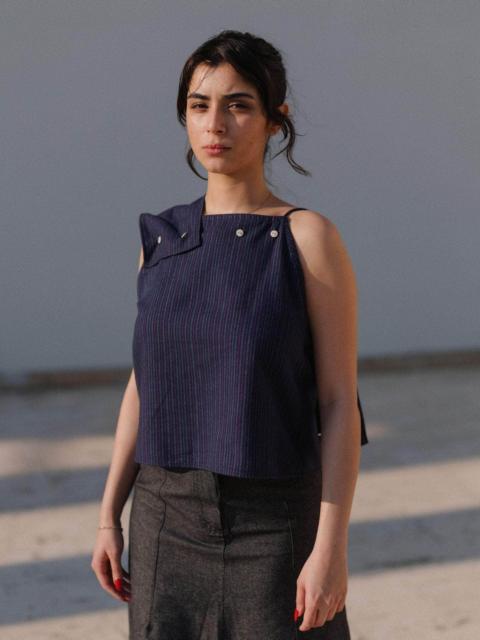BASERANGE Manhattan Top - Flannel