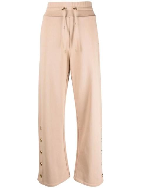 Balmain side-button detail trousers