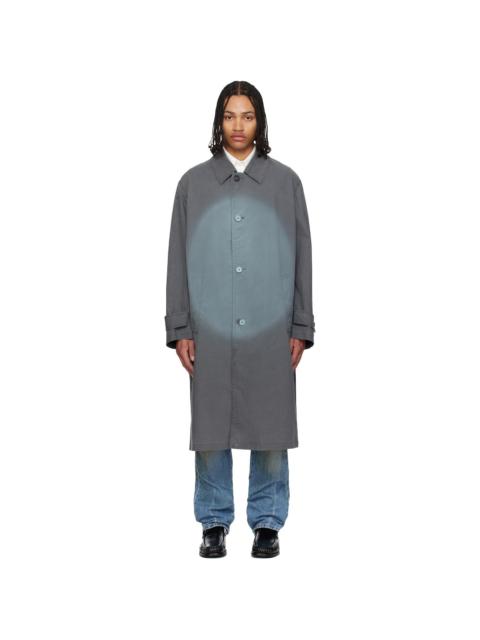 MM6 Maison Margiela Gray Spotlight Fading Coat