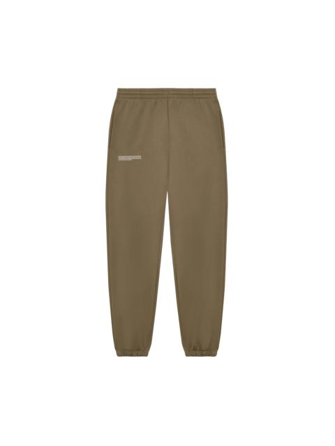 PANGAIA Womens In Conversion Cotton Track Pants - Carbon Brown