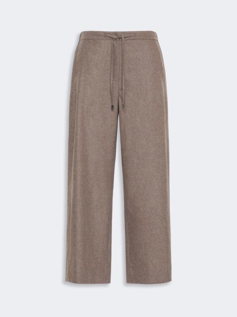 'S Max Mara FLORIA Stretch wool joggers - TURTLEDOVE