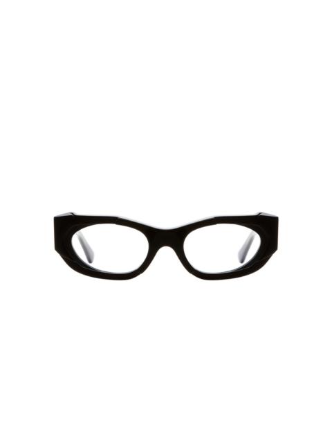 Kuboraum geometric-frame glasses