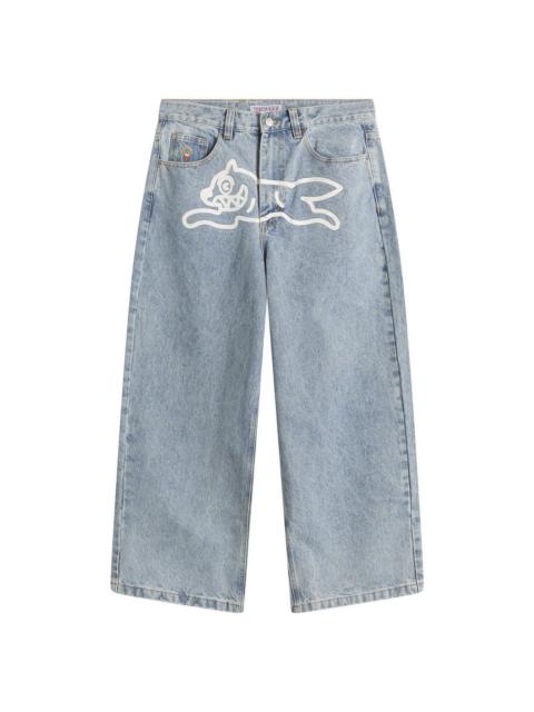 ICECREAM ICECREAM Running Dog Triple Scoop Baggy Denim Jeans