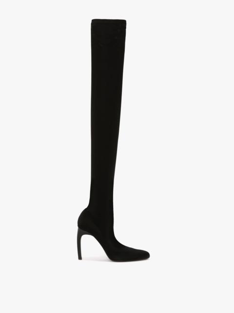 Victoria Beckham Harlow Thigh-High Stretch Boot 100