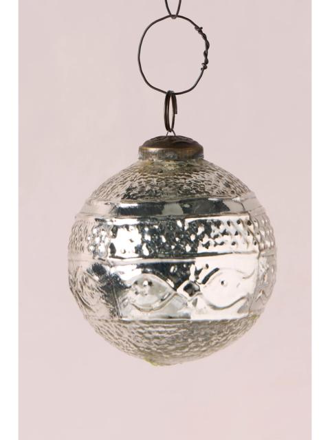 FREE PEOPLE Etched Glass Bauble Ornament