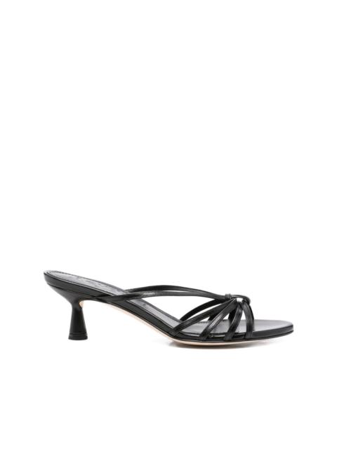 Aeyde 55mm Abby leather sandals