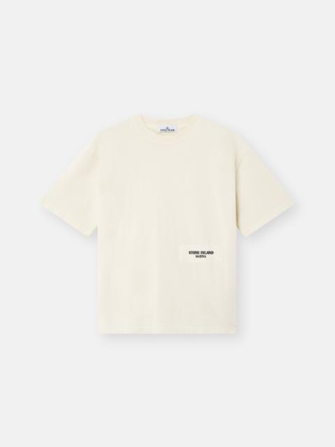 Stone Island 2100023 COMBED ORGANIC COTTON JERSEY_STONE ISLAND MARINA