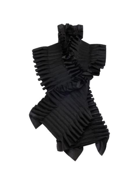 A.W.A.K.E. MODE ruffled top