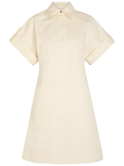 JOSEPH Joseph Ali Cotton and Linen-blend Mini Shirt Dress