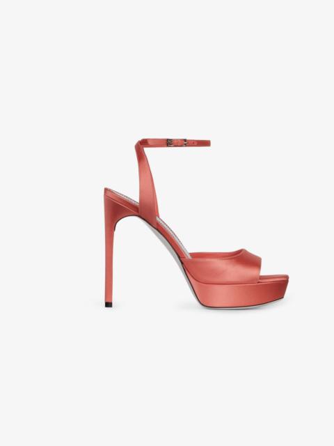 Givenchy Platform sandals in satin