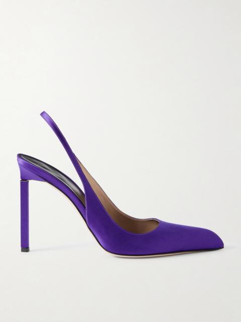TOM FORD Satin Slingback Pumps