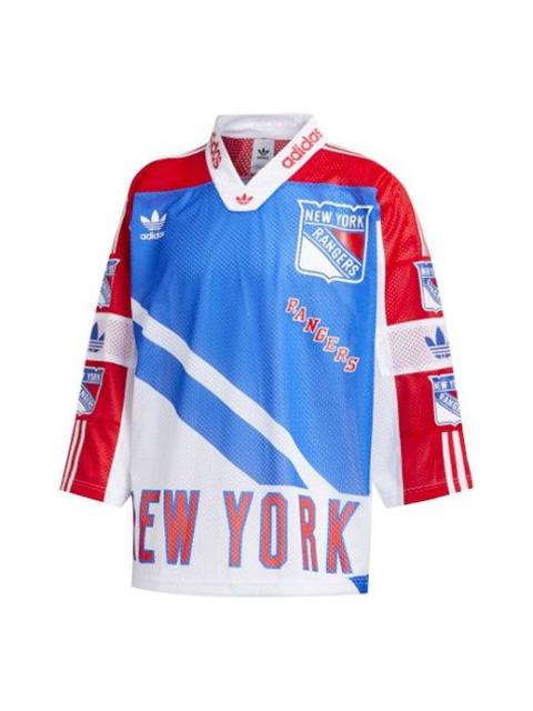 adidas adidas Bl Ny Jersey Long-Sleeve Men Red/Blue FM1557