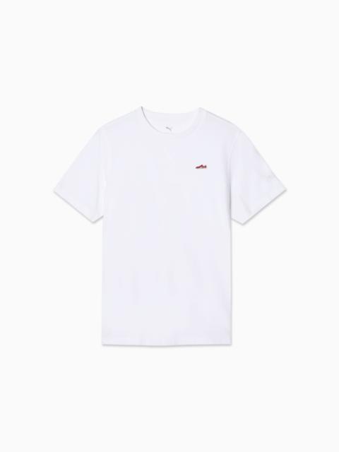 PUMA WARDROBE ESSENTIALS Suede Logo Men's Tee